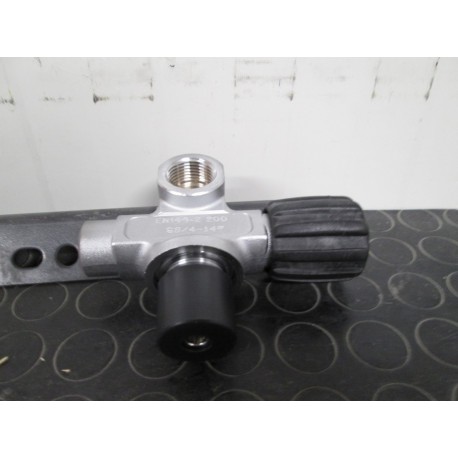 Rubinetto Laterale Bibo Destro con cava Scubatec Din 230 BAR