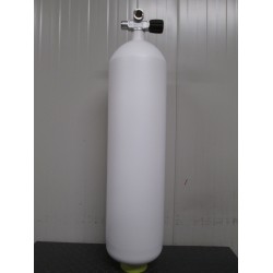 Monobombola litri 12,0 convesso con rubinetto Scubatec destro per Side Mount