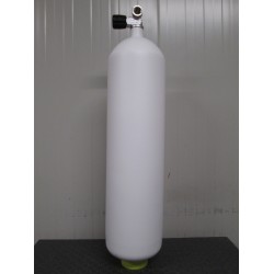 Monobombola litri 12,0 convesso con rubinetto monoattacco (destro o sinistro) Scubatec