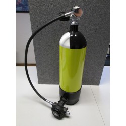 Monobombola litri 5,0 con rubinetto monoattacco ed erogatore F10. IDEALE PER KIT DA BARCA