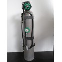 Bombola Alluminio S40 Litri 5,7 con imbraco ed erogatore per stage