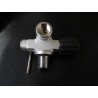 Rubinetto SIDE MOUNT con tappo Scubatec Din 300 BAR