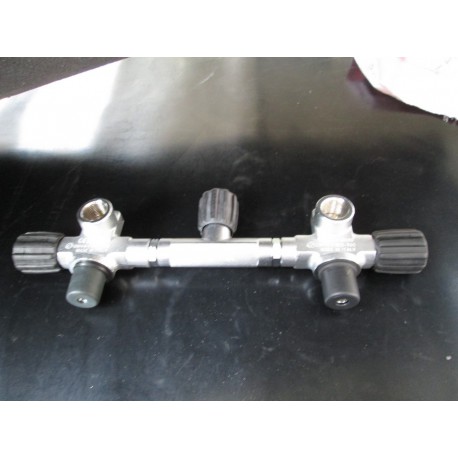 Rubinetto Bibo Manifold 15+15 Scubatec Din 232 BAR