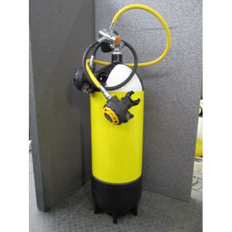 Monobombola litri 15,0 con rubinetto monoattacco ed erogatore F11 OKTOPUS